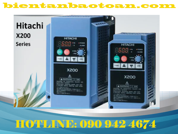 Mua Bán Biến Tần Cũ Hitachi X200 (Inverter) Giá Tốt Nhất TP HCM